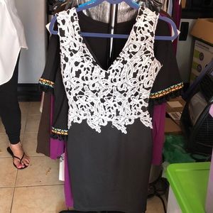 Lace cocktail dress